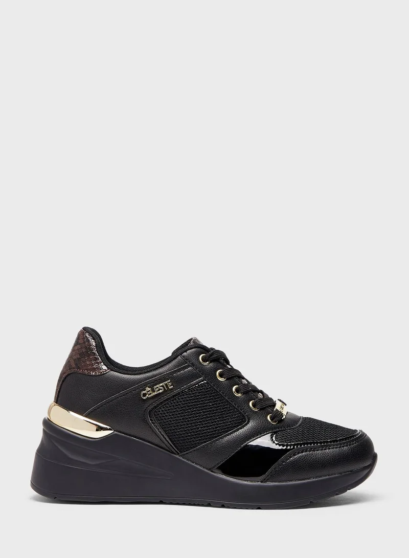 Celeste Lace Up Low Top Sneakers