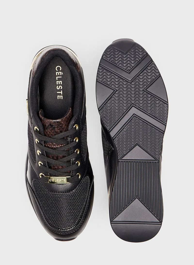 Celeste Lace Up Low Top Sneakers