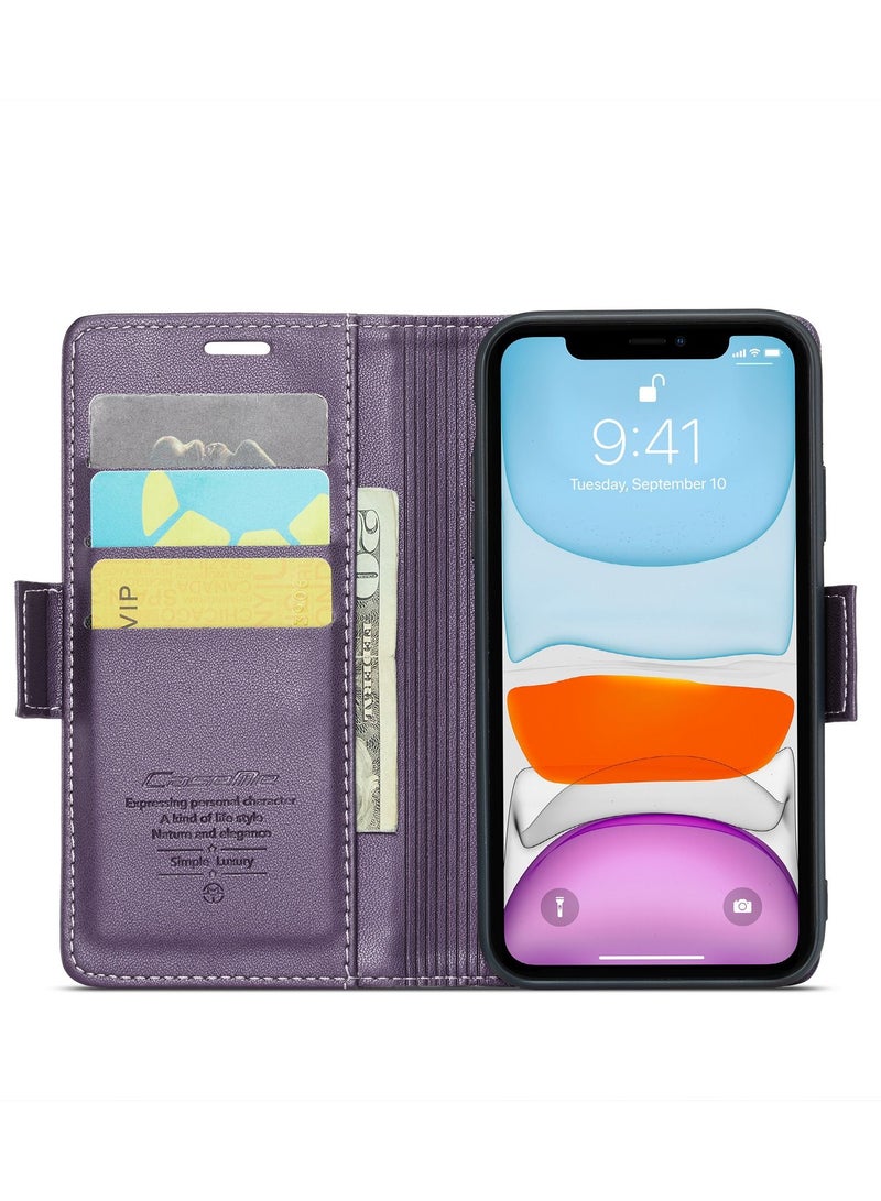 Suteni Flip Cover Leather Protective Mobile Phone Case for iPhone - Image 2