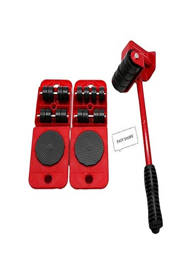 EASY SHOPE Furniture Shifting Tool/Heavy Furniture Lifter and Mover Tool Set Easy Furniture Shifting Tool Set/Furniture Lifter (RED Color) 1-pcs Set. - Image 5