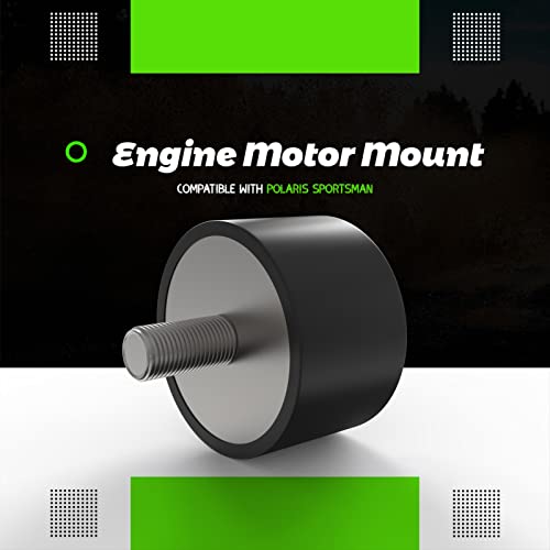 Whautole Rear Engine Rubber Motor MountCompatible with Polaris Sportsman 335400450500 Also Compatible with MagnumTrail bossDieselWorker 500Xplorer 500 SeriesEngine Motor Mount - Image 3