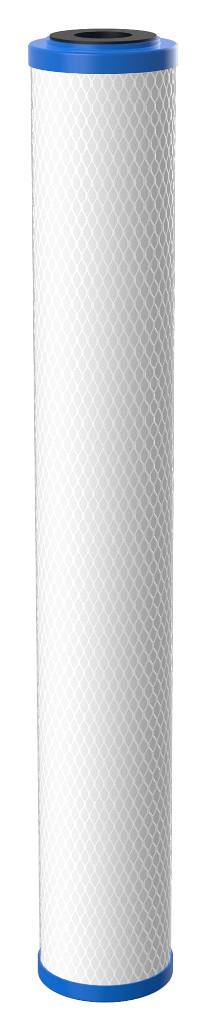 Pentair Pentek EP20 Carbon Water Filter 20Inch Whole House Carbon Block Replacement Cartridge with Bonded Powdered Activated Carbon PAC Filter 20 x 25 5 Micron