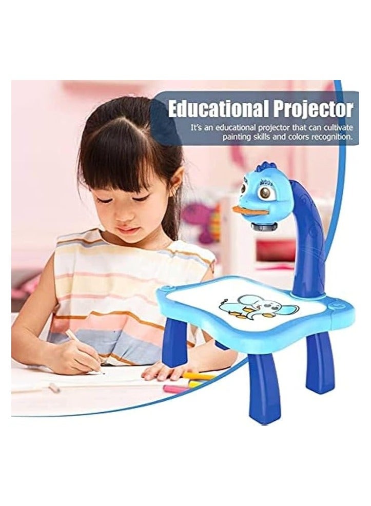 صندوق العاب لوحة بروجيكتور تعليمية للرسم، فن الرسم الجذاب والمتين، مجموعة ألعاب ذكية مكتبية - Image 3