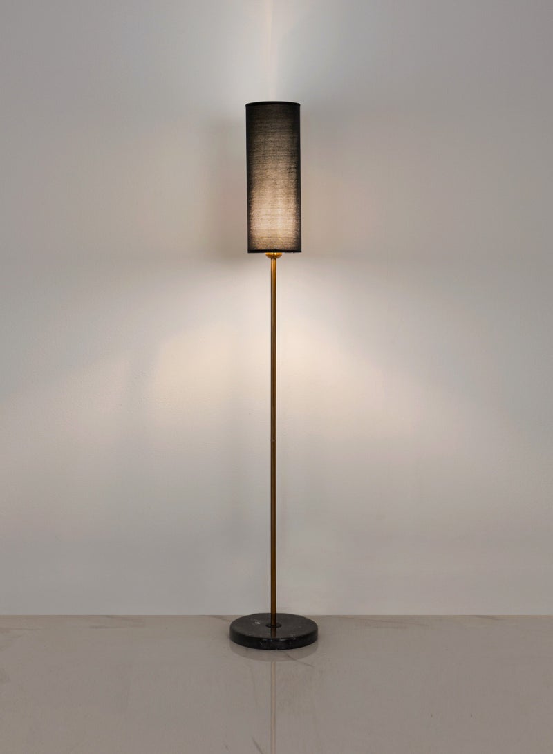 Cluc Marble gold floor lamp - Black - Image 1