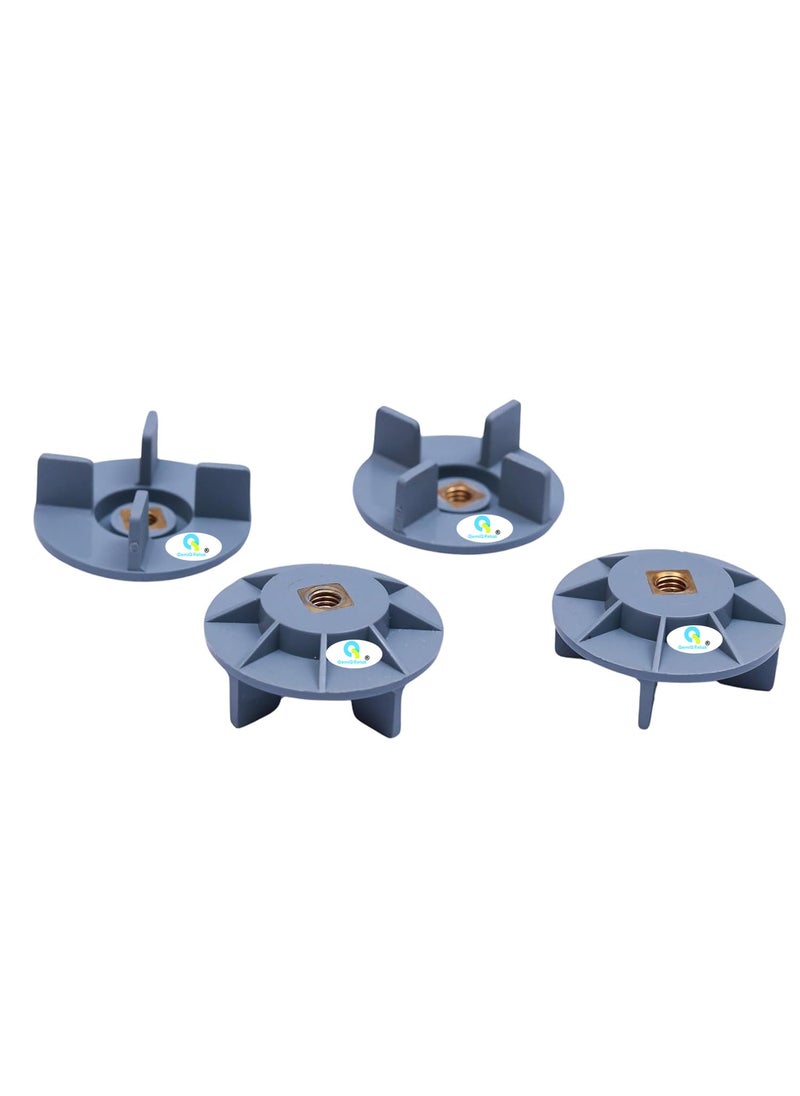 QemiQ Retail - QemiQ Retail®- "Jar Coupler" Suitable for Philips -Juicer Mixer Grinders (HL1631/ HL1632) Models (Pack of 4 Units/Grey) - Image 1