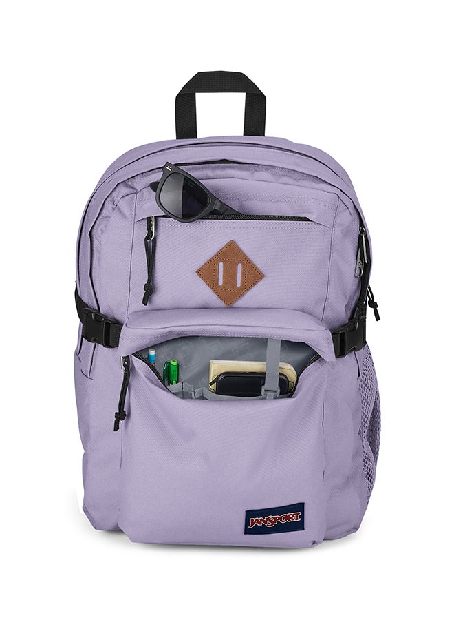 JANSPORT Main Campus Large Laptop Backpack - Pastel Lilac - Image 3