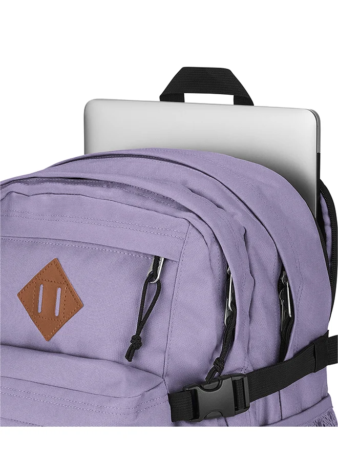 JANSPORT Main Campus Large Laptop Backpack - Pastel Lilac
