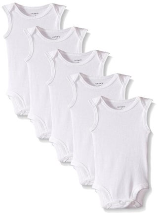 Carter's 5-Pack S/L Bodysuits - White- Newborn - pzsku/Z4CB450BE04B0FDDB0DCBZ/45/_/1686316737/7e2778a9-92bc-431b-9652-60a101c62873