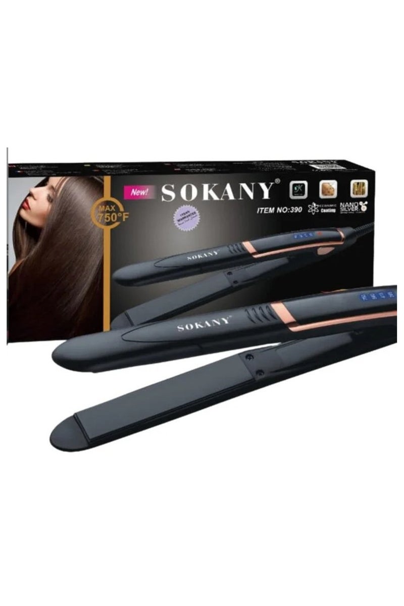 sokany SK-390 Professional Hair Straightener - Image 3