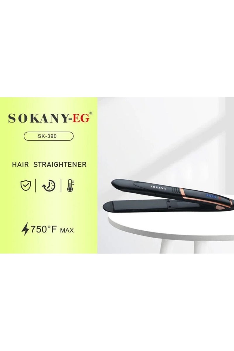 sokany SK-390 Professional Hair Straightener - Image 4