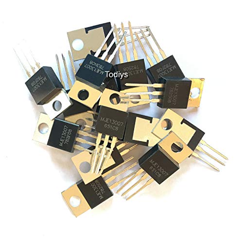 Todiys New 15Pcs for E13007 E13007-1 E13007-2 MJE13007-2 J13007 J13007-2 FJP13007H2 to−220 Switchmode NPN Power Transistor MJE13007 - Image 1