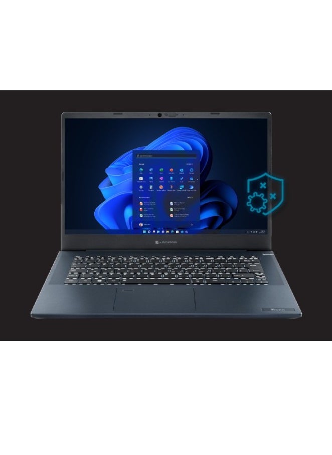 Toshiba - Toshiba Dynabook Tecra A40-J-1AV Laptop 14 Inch Intel Core i7 -1165G7 Processor  8GB RAM 512GB SSD Windows 11 Pro Mystic Blue - Image 1