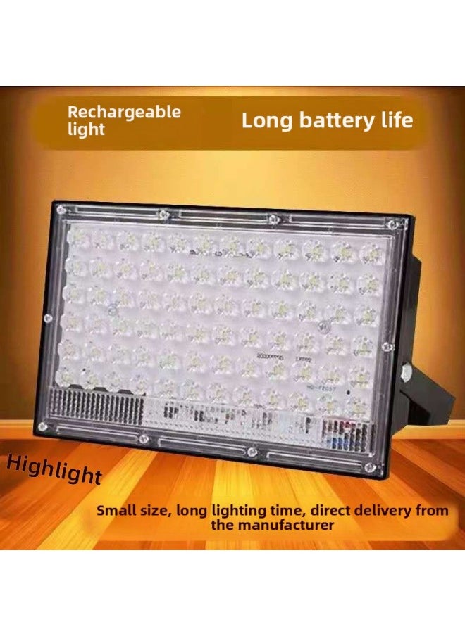 Generic Charged Lights Night Market Stall Lights D Spotlights Camping Outdoor Live Fill Lights Lightweight Retractable Lamp Stands Other-Specifications:415wh+ 2.1m Stand With Long Battery Life - Rechargeable Model (built-in Lithium Battery Does Not Require Wiring)  - Image 4