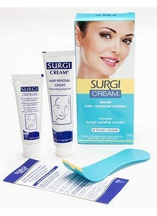 Surgiwax - Surgi Facial Hair Removal Cream 1 Oz X 2 Pack - Image 1