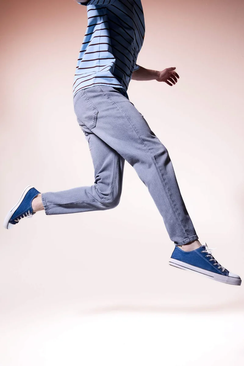 Defacto  Slim Tapered Fit Pants for Men | Best Price UAE