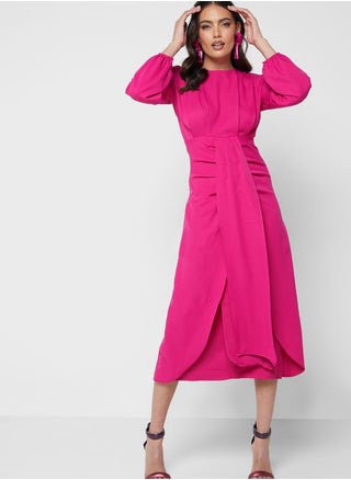 Tulip Hem Midi Dress - pzsku/Z4CB49261575FED7776EBZ/45/1746429661/d1ee0d48-8cb1-45b6-9a1b-c802c672dc5e