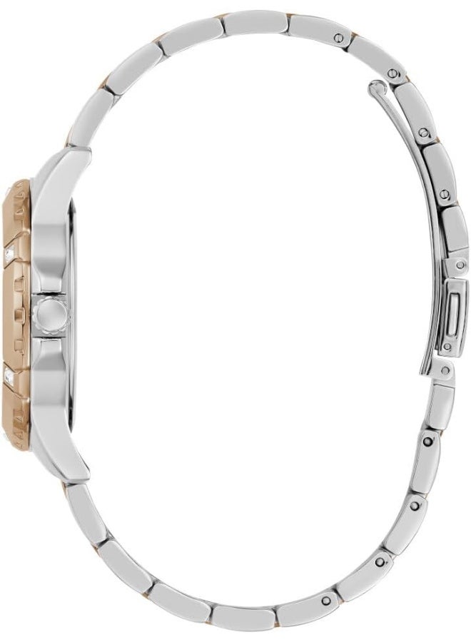 GUESS P SLV CS W/P RS GLD TR W/CRYS/SUN BURG DL/P SLV & RS GLD BRCT - Image 2