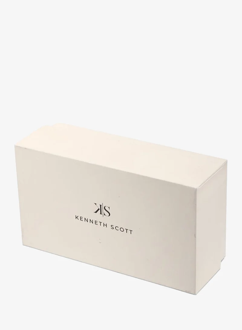 Kenneth Scott White Women's Leather Analog Watch K23530-SLBW - 32x40 mm for Women | Best Price UAE