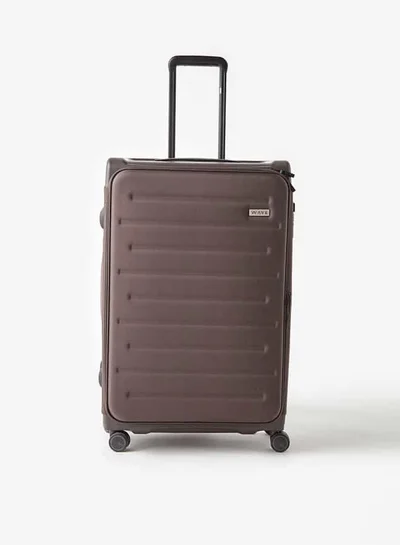 وايف Textured Softcase Luggage Trolley Bag with Retractable Handle