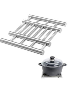 Happy Home Expandable Stainless Steel Pot Holder - 20x22cm to 20x37cm  - Image 2