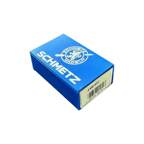 SCHMETZ Embroidery Sewing Machine Needles - Precision Needles, Size 90/14, Box of 100 - Image 1