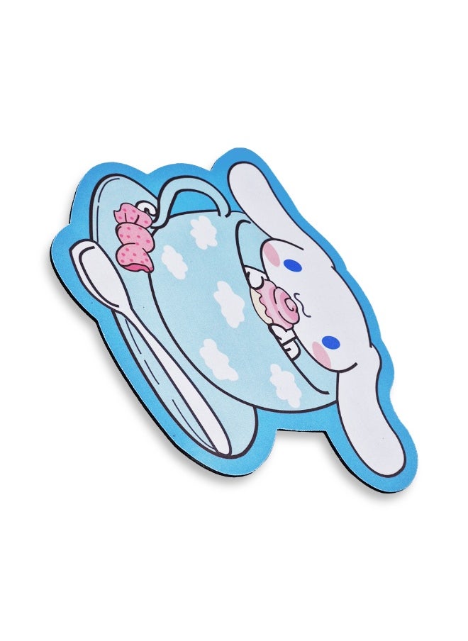 Generic - Cute Cartoon Mouse Pad with Bright and Attractive Colors | Fabric Surface with Non-Slip Rubber Base With Smooth Surface for Precise Control, Durable and Comfortable – Ideal for Gamers, Professionals, and Perfect for Work or Study Setup - Image 1