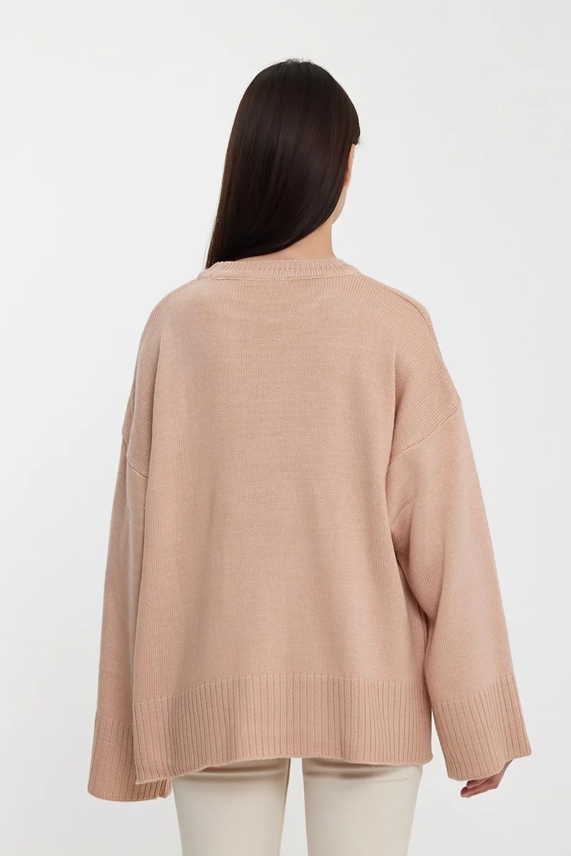Alexander Gardi Alexandergardı Oversize Basic Sweater(A92145-S)
