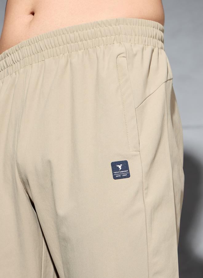 تكنوسبورت بنطلون رياضي تكنوسبورت بقماش مطاطي بألواح متباينة - Image 3