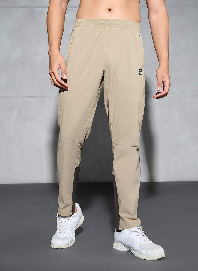 تكنوسبورت بنطلون رياضي تكنوسبورت بقماش مطاطي بألواح متباينة - Image 2