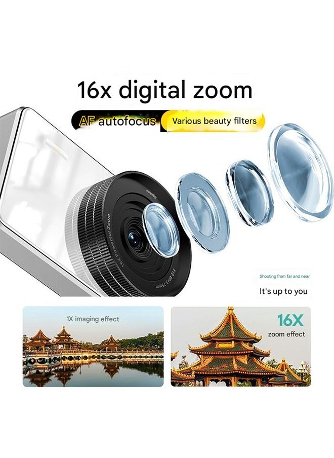 aigo aigo/Patriot E8 micro single 128G atmosphere digital camera student selfie campus portable dual camera  - Image 4