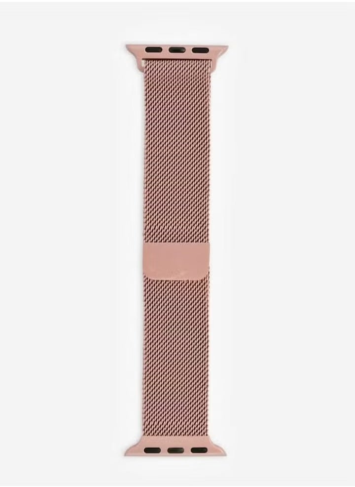 TIGER - Apple Watchband 42mm, 44mm, 45mm, 49mm Milanese Apple Watch Strap – Adjustable. Stylish Stainless Steel Mesh Band for Apple Watch Series 1-8, SE, Ultra – Comfortable, Durable, Sleek Design for Everyday Wear - Image 1