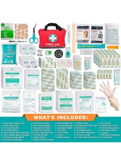 General Medi General Medi First Aid Kit - 309 Pieces - Reflective Bag Design  - Image 2