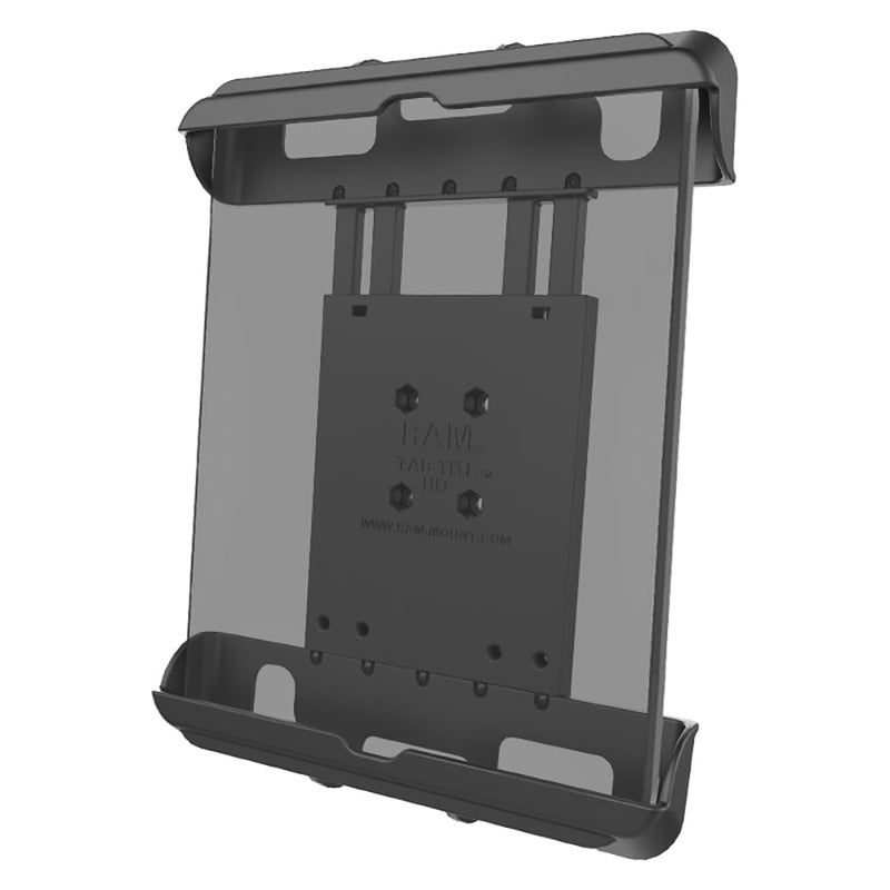 RAM Mounts RAM-HOL-TAB17U Tab-Tite Tablet Holder for Apple iPad Gen 1-4 with Case + More Compatible with RAM B 1" and C 1.5" Size Round Ball Bases - Image 1