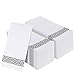 Vplus 200 PACK Guest Towels Disposable Bathroom Decorative Bathroom Napkins Soft and Absorbent Disposable Dinner Napkin Cloth Like for Kitchen Weddings Thanksgiving Christmas Party - Image 1