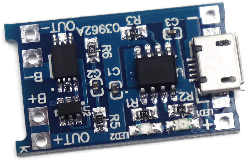 Electronicspices Electronic Spices Combo of PAM8403 Amplifier Board with Bluetooth Audio Receiver & Micro USB Battery Charger Module - Image 3