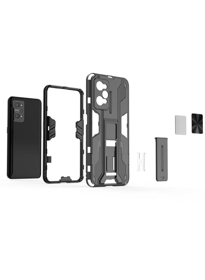 اس-توب جراب لهاتف OPPO Realme GT Neo2 5G Supersonic PC + جراب هاتف مقاوم للصدمات من مادة TPU مع حامل - Image 4