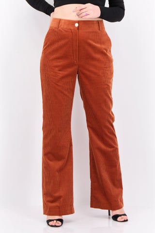 Women Regular Fit Solid Corduroy Pant, Rust - pzsku/Z4CB52F7C4A25C4EA4365Z/45/1746233616/e284f3be-bb56-4443-b2d7-bd4eadb3eddb