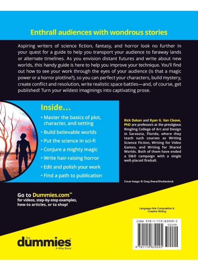 Writing Sci-Fi, Fantasy, & Horror For Dummies - Image 2