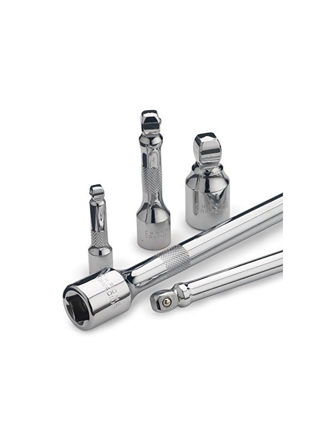 Neiko - 00249A Wobble Extension Bar Set | 9 Piece 1/4”, 3/8”, 1/2” Drives Cr-V Steel - Image 1
