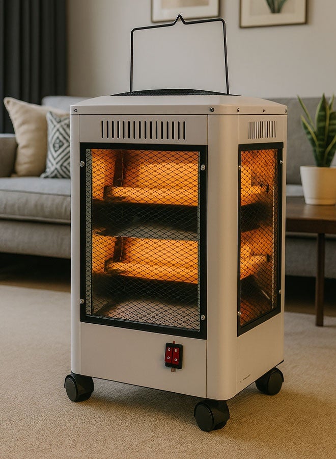 TOSCANA U Electric heater and space heater, 2000 watts, 5 heating directions and automatic shut-off - Image 2