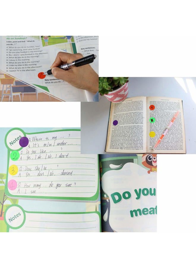 GZDEMYYXGS N/A 1600 Dots 1" Round Color Coding Labels Circle Dot Stickers,20 Colors Neon Color Coded Stickers Color-Coding Labels Label Circle Stickers,Print or Write for Office, Classroom. - Image 5