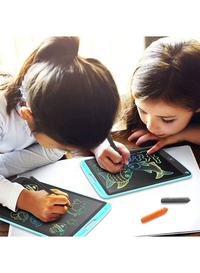 Spark your child's creativity and learning with this premium, eye-protective LCD Writing and Drawing Tablet for kids. Featuring an advanced radiation-free screen that mimics paper and pen writing, this lightweight and durable digital slate comes with a one-touch erase button and drop-resistant housing, providing a perfect mess-free, screen-time alternative for sketching, writing, and early education. - Image 2