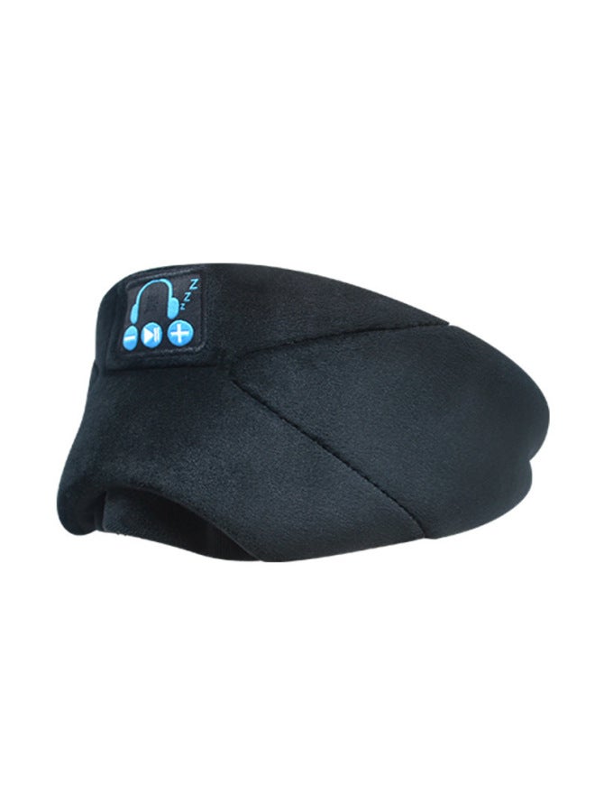 5.0 Wireless Bluetooth Eye Mask Without Ear Pressure Music Call Headset Sleep Eye Mask-Color:YR-02 Leopard Print - Image 2