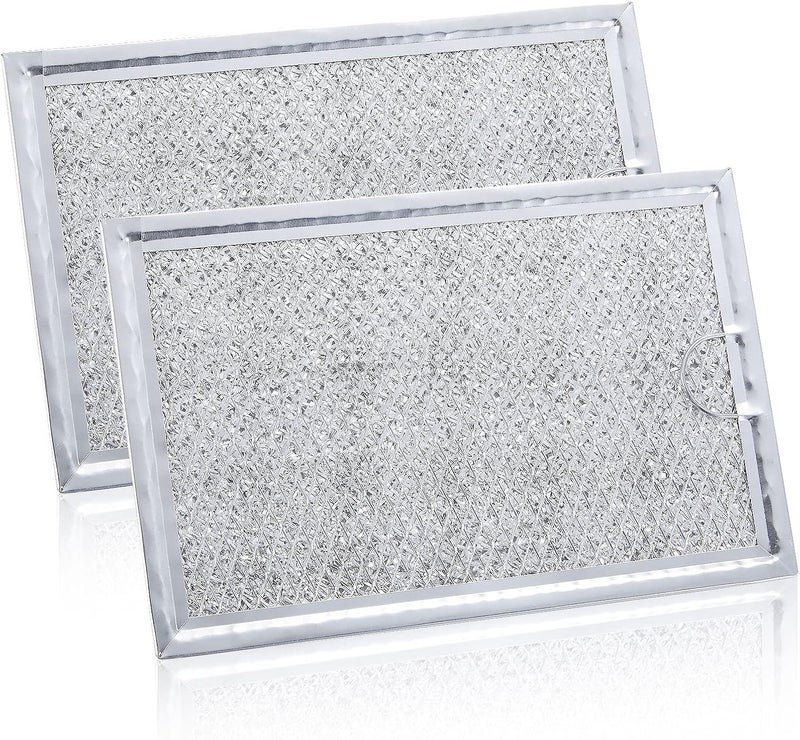 BOTNA Microwave Filter Replacement for GE WB06X10359, Microwave Vent Filter for LG 5230W1A012B, Kenmore, Frigidaire, Microwave Grease Filter 7-5/8" x 5-1/8", 2 Pack - Image 1