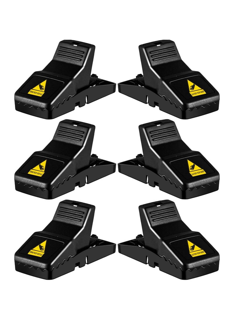 ماركة غير محددة 6 pcs Mouse Traps, Mice Traps for House, Small Mice Trap Indoor Quick Effective Sanitary Safe Mousetrap Catcher for Family  - Image 1