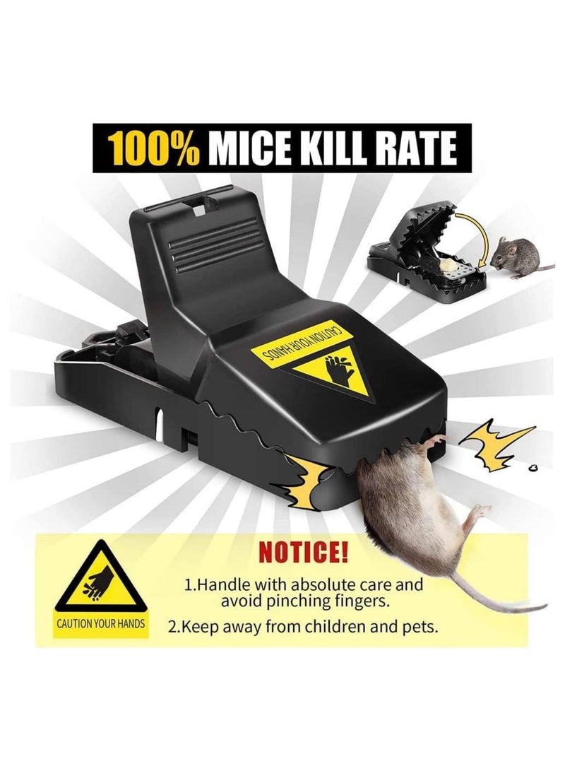 ماركة غير محددة 6 pcs Mouse Traps, Mice Traps for House, Small Mice Trap Indoor Quick Effective Sanitary Safe Mousetrap Catcher for Family  - Image 4