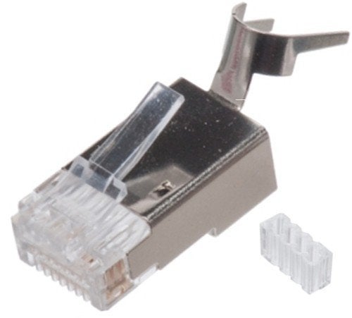 VC VERTICAL CABLE Vertical Cable Cat6 and Cat6A Shielded RJ45 Modular Plug -100 pcs - Image 4