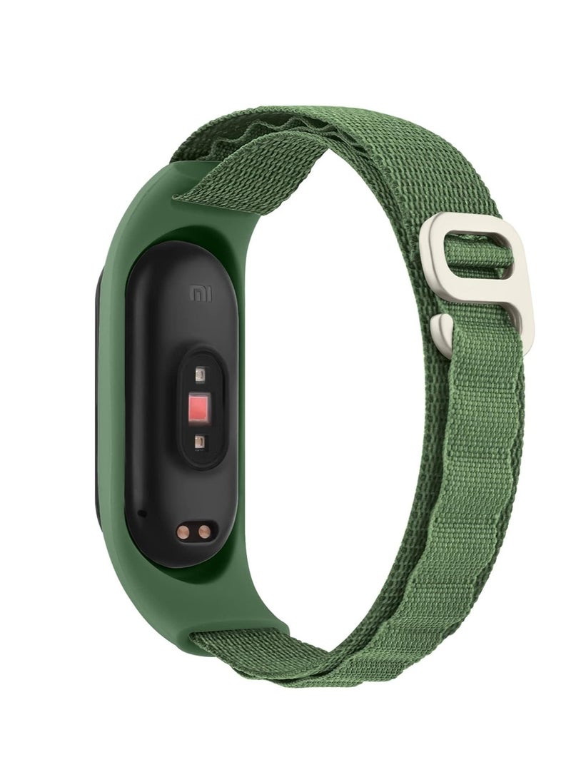 Generic - Alpine Loop Band for Xiaomi Mi Band 7/Mi Band 6/Mi Band 5/Mi Band 4/Mi Band 3,Women Men Nylon Sport Solo Loop Rugged Wristband with G‑Hook - Image 1