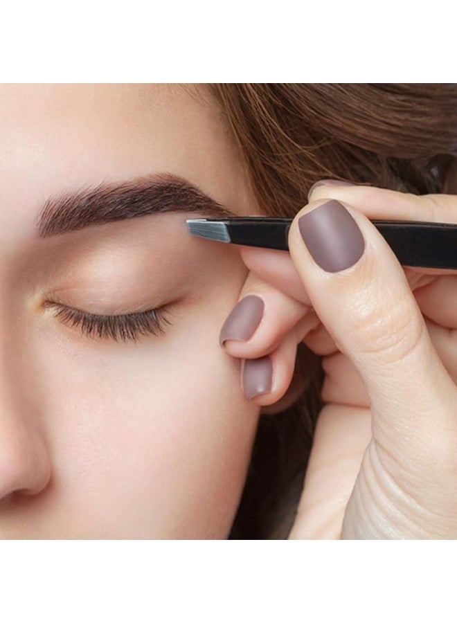 JZS Magnifying Mirror, 2 Pack Small Magnifying Mirror with Suction Cup and Tweezers, Travel Magnifying Mirror, Compact Mirror Set for Plucking Eyebrows(10x+20x) - Image 4