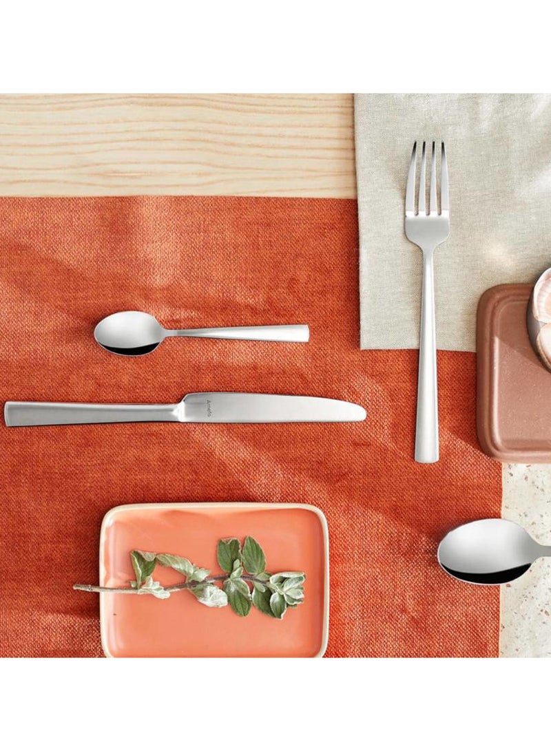 Amefa Moderno mirror - 24 pieces set in wooden canteen - Image 2